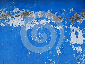 Background blue wall texture abstract grunge ruined and scratchedÂ 